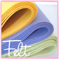 Wool Felt, Bamboo Felt, Patterns, Kits and Supplies