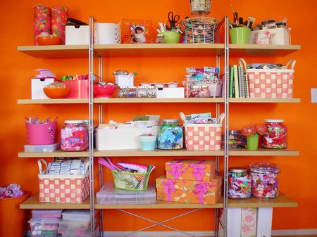 organizing craft room. tara-anderson-craft-room lg