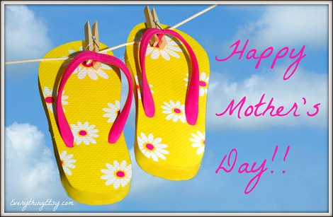 Flip Flops Drying on Line