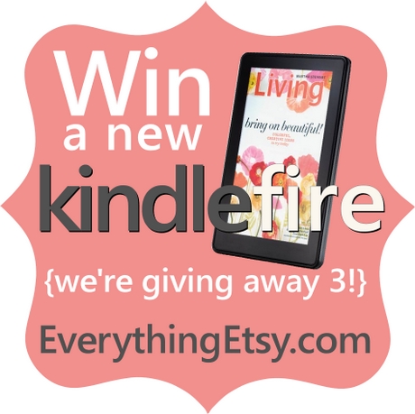 Win a Kindle Fire at EverythingEtsy.com