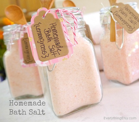 DIY Gift - Homemade Bath Salt