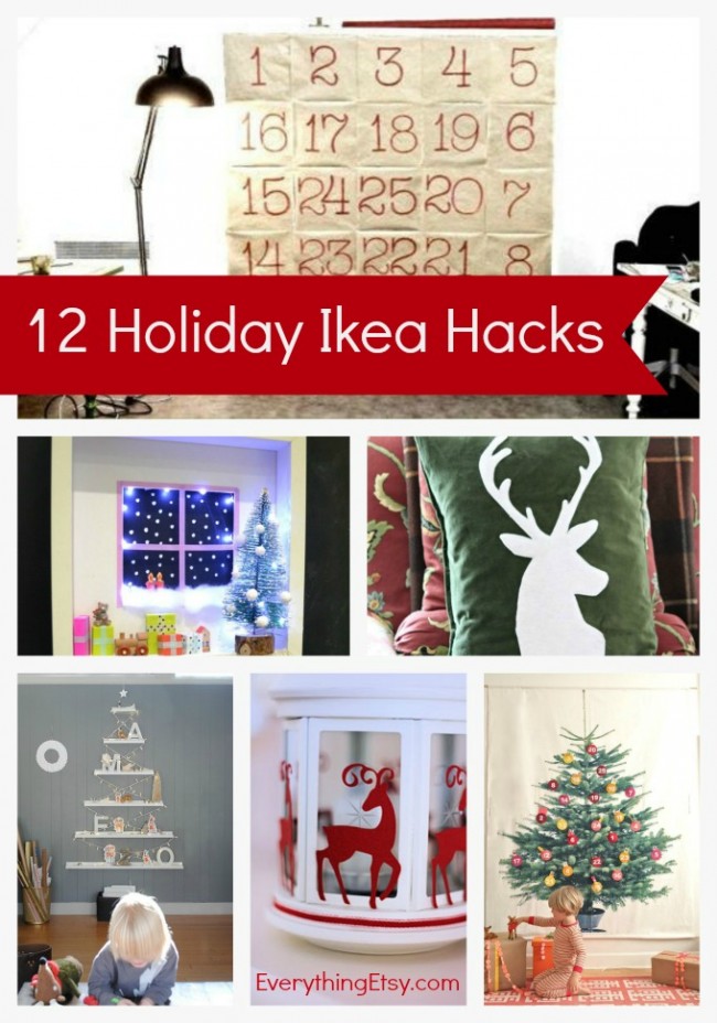 12 Holiday Ikea Hacks on EverythingEtsy.com