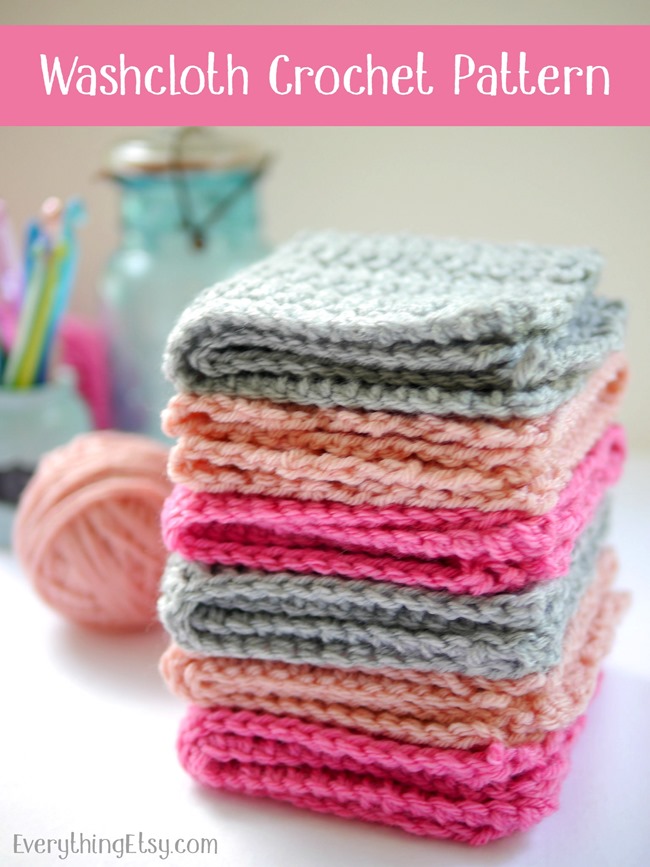 Kitchen Crochet Patterns featured by top US crochet blog, Flamingo Toes: Washcloth Crochet Pattern