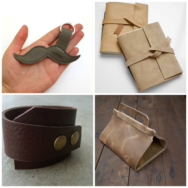 Gifts for Men - 25 DIY Leather Gifts on EverythingEtsy.com