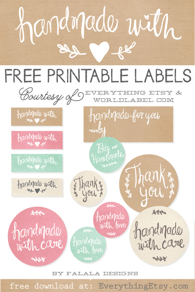 Everything Etsy Free Printables