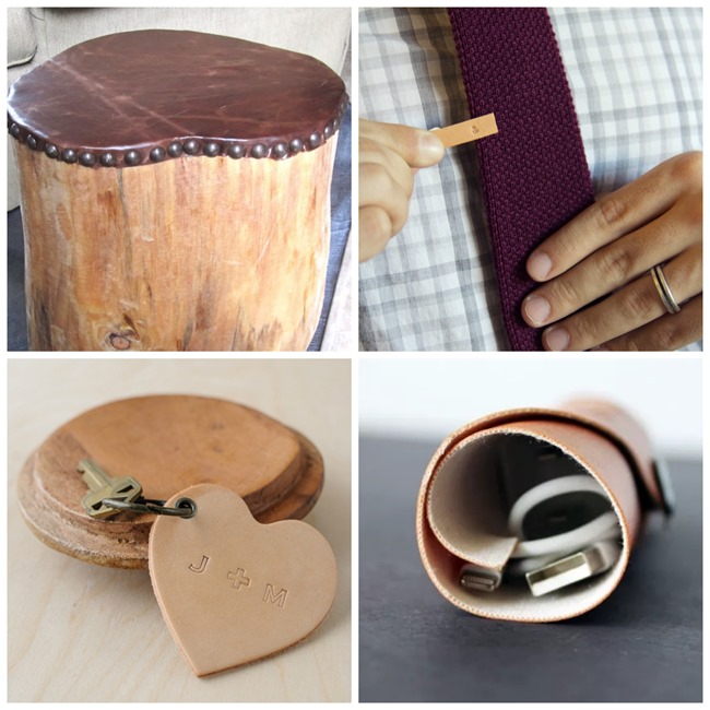 Leather Handmade Gifts for Men - DIY Tutorials on EverythingEtsy.com