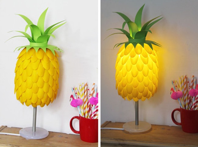 Pineapple Lamp DIY