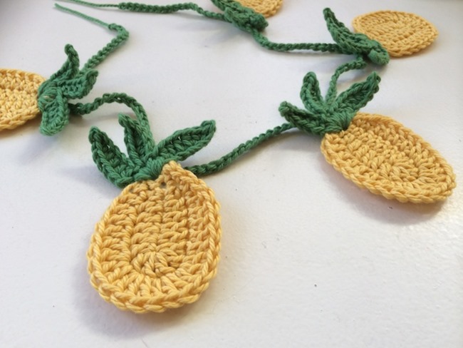 crochet pineapple pattern diy