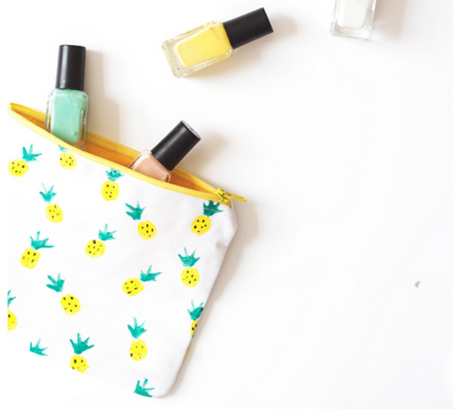 pineapple pouch sewing pattern