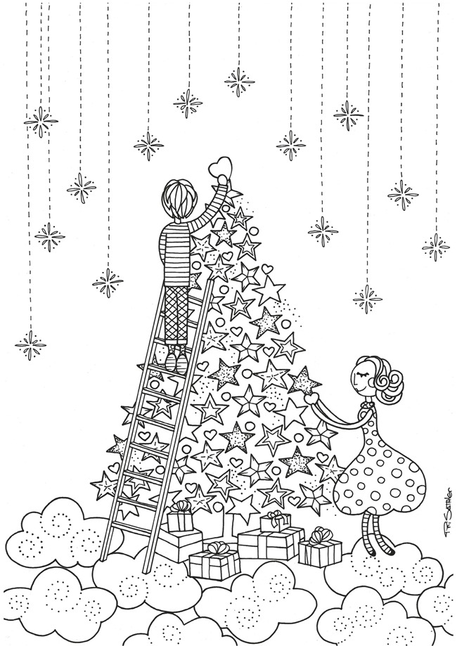 21 Christmas Printable Coloring Pages