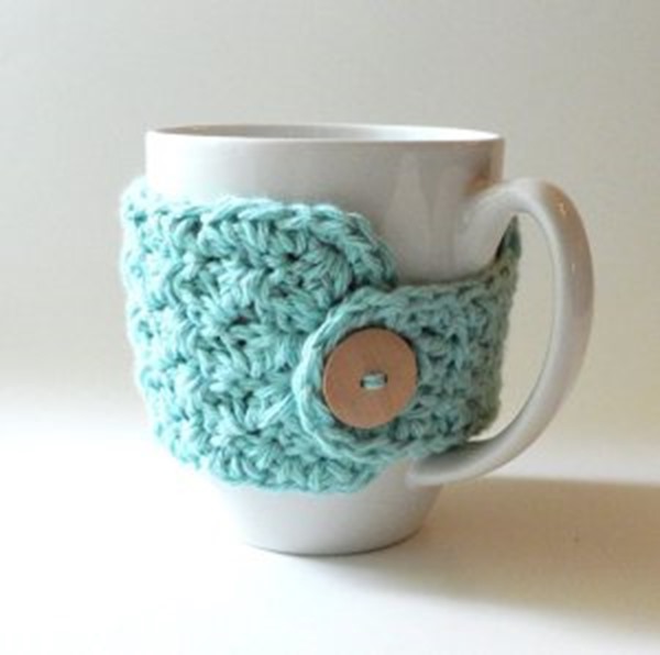 10 Free Crochet Patterns for a Coffee Cozy…or Two!
