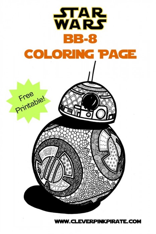 wars free printable coloring pages - photo #34