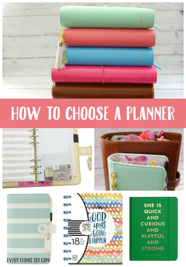 How to Choose a Planner on EverythingEtsy
