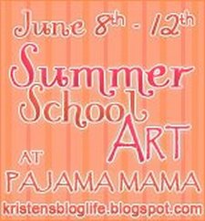 SummerSchoolArtAtPajamaMama