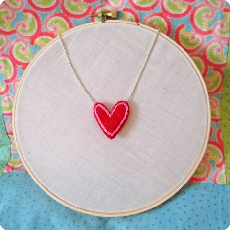 heart necklace 2