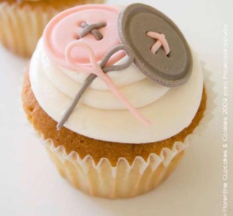 Button cupcakes