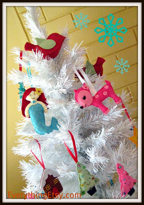 Felt Christmas Ornaments 2