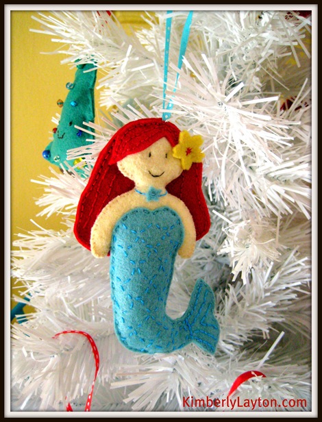 Mermaid Ornament 1