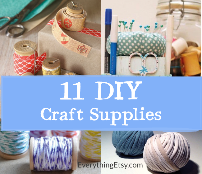 11 DIY Craft Supplies - EverythingEtsy.com