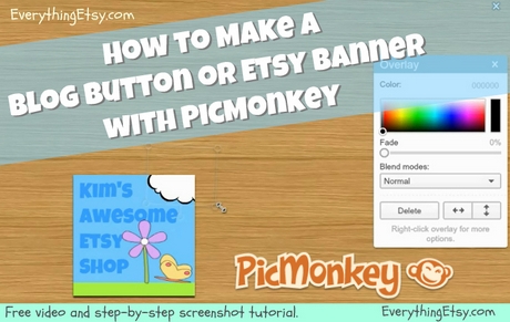 picmonkey tutorial EverythingEtsy