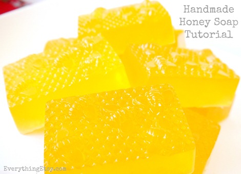 DIY Handmade Honey Soap on EverythingEtsy.com