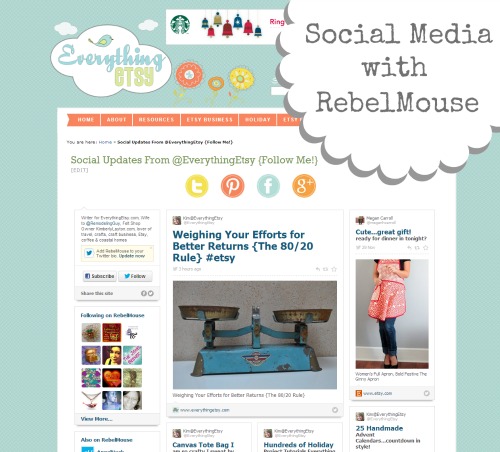 Social Media with Rebel Mouse