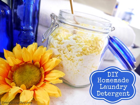 DIY Homemade Laundry Detergent on EverythingEtsy.com