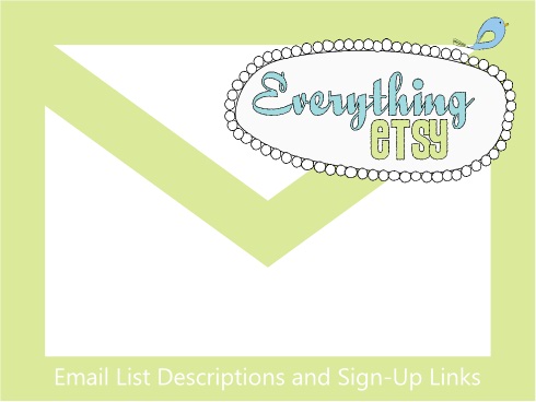 email sign up EverythingEtsy