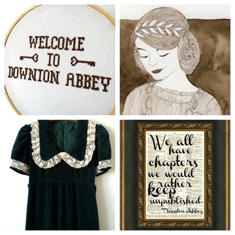 Downton Abbey on Etsy