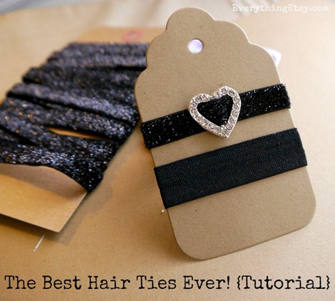 The Best Hair Ties Ever! {Tutorial} on EverythingEtsy