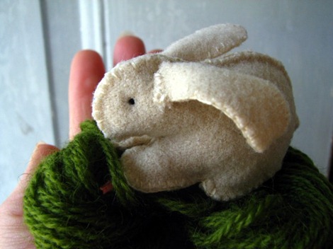 felt bunny