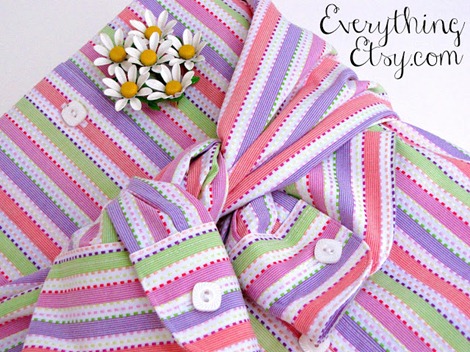 simple packaging ideas ~ re-purposed wrapping ~ EverythingEtsy.com         