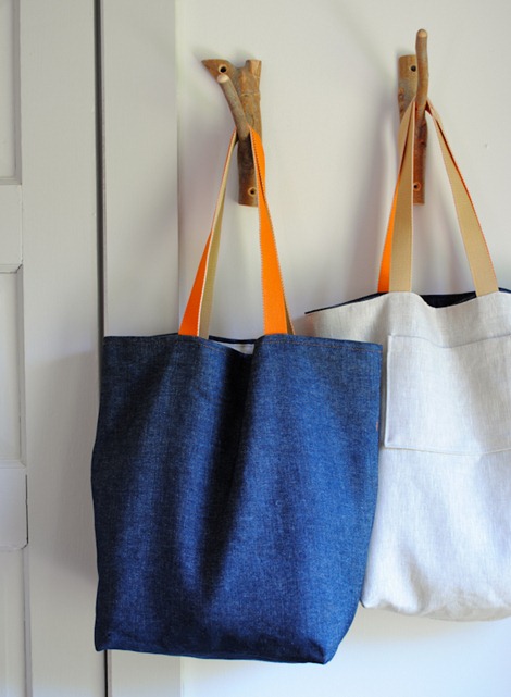 simple sewing tutorials - tote bag