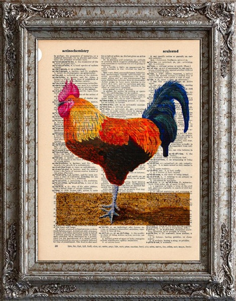 Featured Etsy Shop - Rooster Art