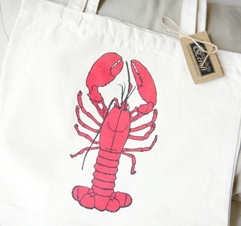 Lobster Tote Bag