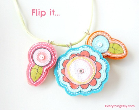 Simple Necklace DIY - Resversible