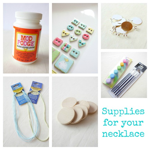 Teachers Gift Necklace Supplies from @everythingetsy