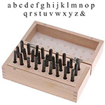 Metal Stamping Letter Kit - Typewriter Font Lowercase