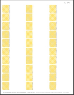 2.625 x 1 Free Printable Labels - 30 per sheet