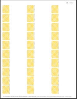 2.625 x 1 Free Printable Labels - 30 per sheet