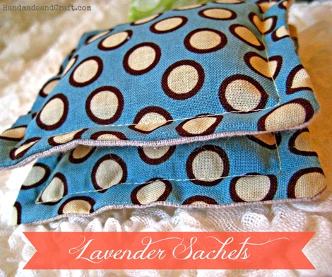 lavender sachet diy on HandmadeandCraft.com