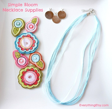 simple necklace tutorial - supplies