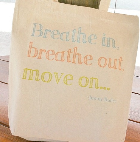 Breathe In Tote Bag - HandmadeandCraft on Etsy