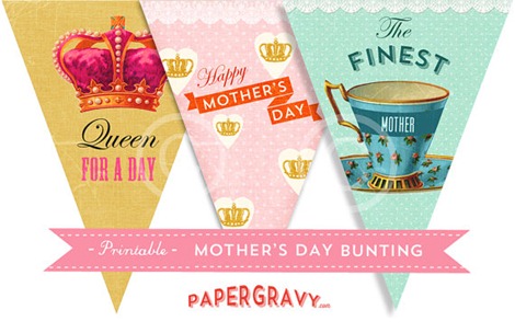 Mother's Day Bunting - Etsy