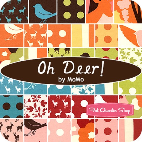 Oh Deer quilting fabric - Fat Quarter Shop