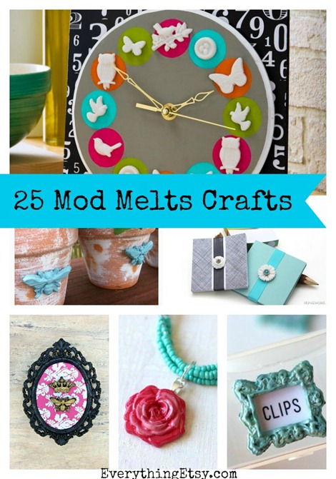 25 Mod Melts Crafts {DIY Gifts}