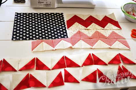 Flag Pillow Tutorial 4