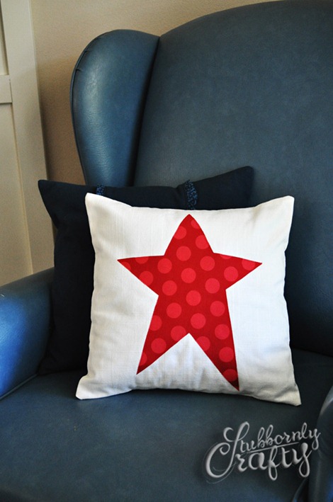 Flag Pillow Tutorial 7