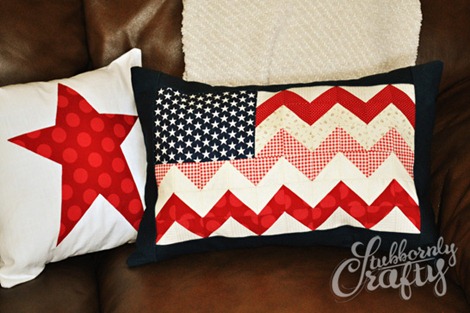 Flag Pillow Tutorial