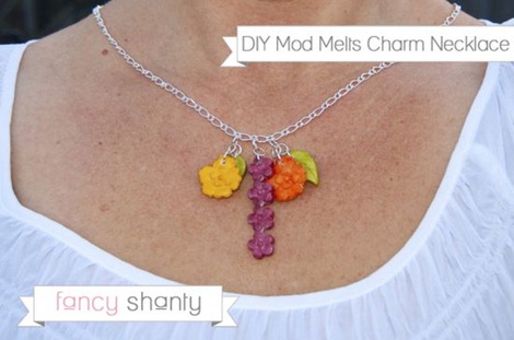 Mod Melts Charm Necklace